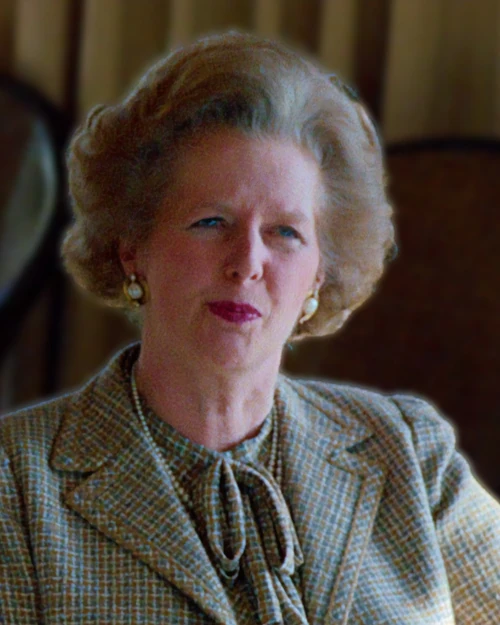 Portrait of Margaret Thatcher