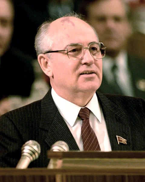 Portrait of Mikhail Gorbachev