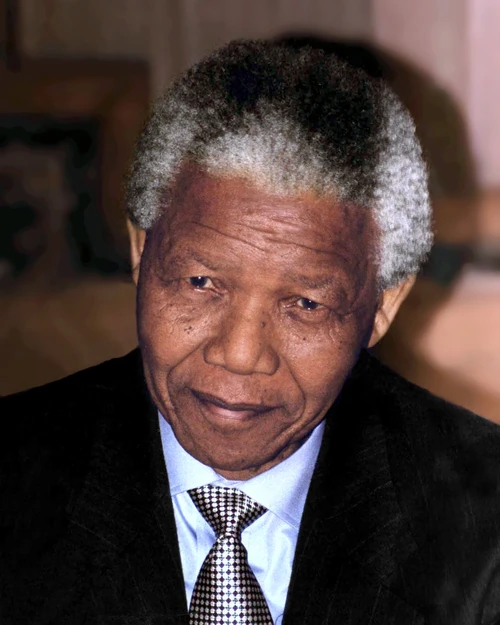 Portrait of Nelson Mandela